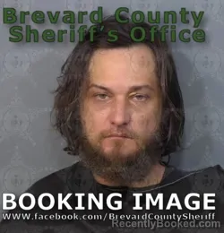 Mugshot of Charles Alexander Fiers booked in Brevard County, Florida on August 29, 2026