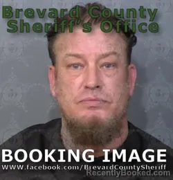 Mugshot of Stephen Daniel Lipford booked in Brevard County, Florida on August 29, 2026