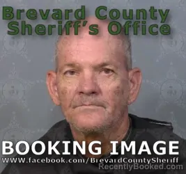 Mugshot of Randall Brian Bolinger booked in Brevard County, Florida on August 29, 2026