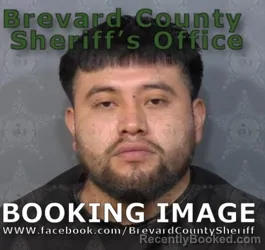 Mugshot of Jose Ramos Rodriguez booked in Brevard County, Florida on August 30, 2026