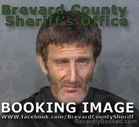 Mugshot of Thomas Gregory Prickett booked in Brevard County, Florida on August 30, 2026