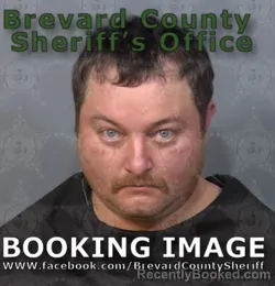 Mugshot of Bryan Lee Blancas booked in Brevard County, Florida on August 30, 2026