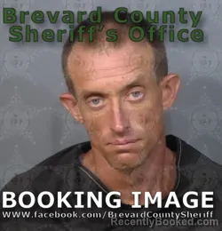 Mugshot of Corey Nathanil Jones booked in Brevard County, Florida on August 30, 2026