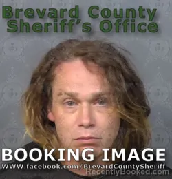 Mugshot of Charles Richard Sarlo booked in Brevard County, Florida on August 30, 2026