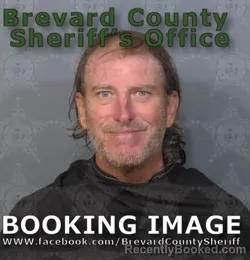 Mugshot of Jonathan Patrick Stevens booked in Brevard County, Florida on August 30, 2026