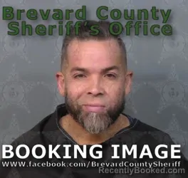 Mugshot of Cesar Antonio Adorno booked in Brevard County, Florida on August 30, 2026
