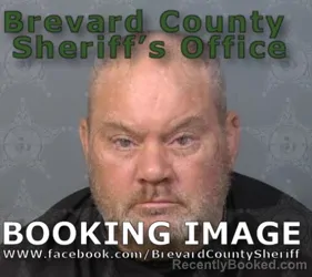 Mugshot of Thomas Vincent Maclean booked in Brevard County, Florida on August 30, 2026