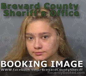 Mugshot of Maria Guadalupe Gomez Benitez booked in Brevard County, Florida on August 31, 2026