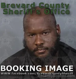 Mugshot of Demond Lashun Edmonds booked in Brevard County, Florida on August 31, 2026