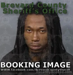 Mugshot of Keiron D Roberts booked in Brevard County, Florida on August 31, 2026