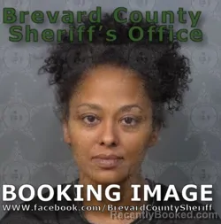 Mugshot of Jessica Raquel Finney booked in Brevard County, Florida on August 31, 2026