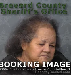 Mugshot of Hazel Martinez booked in Brevard County, Florida on August 31, 2026