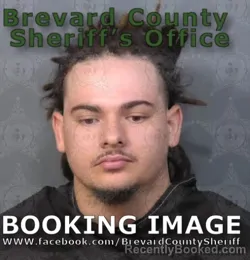 Mugshot of Tyler Wayne Obenshain booked in Brevard County, Florida on August 31, 2026
