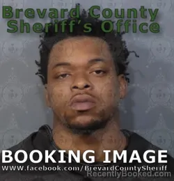 Mugshot of Datari Malik Ahmad Mitchell booked in Brevard County, Florida on September 1, 2026