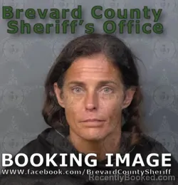 Mugshot of Rachel Marie Rubel booked in Brevard County, Florida on September 1, 2026