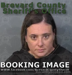 Mugshot of Megan Marie Kachel booked in Brevard County, Florida on September 1, 2026