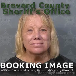 Mugshot of Lynn Ann Docherty booked in Brevard County, Florida on September 1, 2026