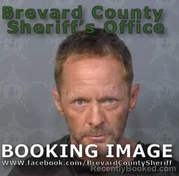 Mugshot of Dustin Harley Caldwell booked in Brevard County, Florida on September 1, 2026