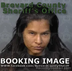 Mugshot of Katherine Milagros Quesnay booked in Brevard County, Florida on September 1, 2026