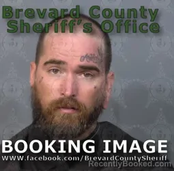 Mugshot of Christopher Bryan Burns booked in Brevard County, Florida on September 2, 2026