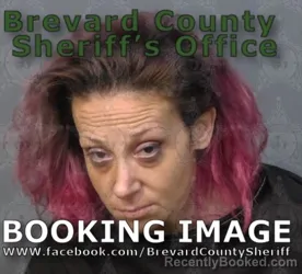 Mugshot of Kelly Estelle Mccauley booked in Brevard County, Florida on September 2, 2026