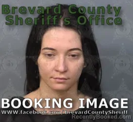 Mugshot of Ashley Nicole Nichols booked in Brevard County, Florida on September 2, 2026