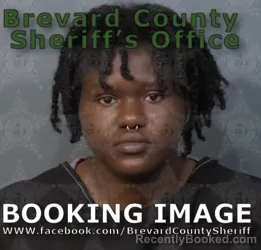 Mugshot of Regena Alexis booked in Brevard County, Florida on September 2, 2026