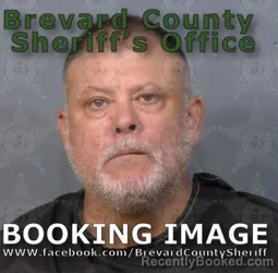 Mugshot of Michael D Shiflett booked in Brevard County, Florida on September 2, 2026