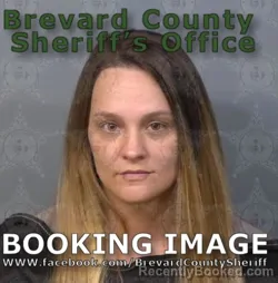 Mugshot of Alanna Marie Keyser booked in Brevard County, Florida on September 3, 2026