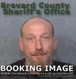 Mugshot of Christopher Lee Leggett booked in Brevard County, Florida on September 3, 2026