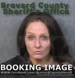 Mugshot of Tarah Whitney Hewett booked in Brevard County, Florida on September 3, 2026