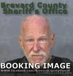 Mugshot of Barrett Antoine Bickers booked in Brevard County, Florida on September 3, 2026