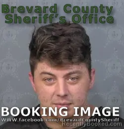 Mugshot of David Marshall Sexton booked in Brevard County, Florida on September 3, 2026