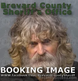Mugshot of Donald Steven Carr booked in Brevard County, Florida on September 3, 2026
