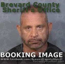 Mugshot of Anthony George booked in Brevard County, Florida on September 3, 2026