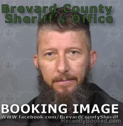 Mugshot of Nickalas Ray Davis booked in Brevard County, Florida on September 3, 2026