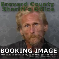 Mugshot of Joseph Robert Lee Sponsler booked in Brevard County, Florida on September 3, 2026