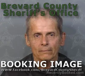 Mugshot of Victor Manuel Nieves booked in Brevard County, Florida on September 3, 2026