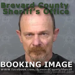 Mugshot of Mark John Boyd booked in Brevard County, Florida on September 4, 2026
