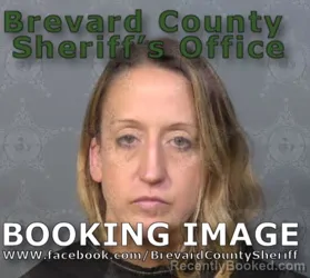 Mugshot of Amanda Bree Masdon booked in Brevard County, Florida on September 4, 2026
