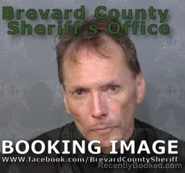 Mugshot of Mark Steven Schmitt booked in Brevard County, Florida on September 4, 2026