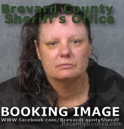Mugshot of Lindsay Mary Larkins booked in Brevard County, Florida on September 4, 2026