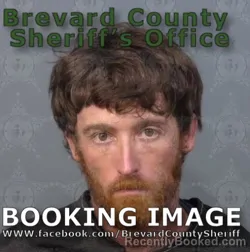 Mugshot of Tyler Michael Story booked in Brevard County, Florida on September 4, 2026