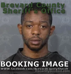 Mugshot of Michael Lashawn Eaddy booked in Brevard County, Florida on September 4, 2026