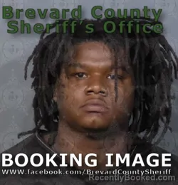 Mugshot of Savon Joshuachance Farmer booked in Brevard County, Florida on September 4, 2026