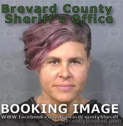 Booking photo from Brevard County, Florida