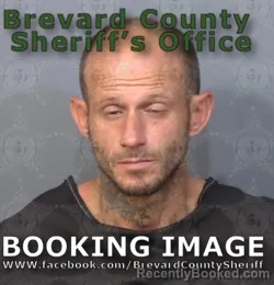 Booking photo from Brevard County, Florida