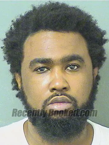 Booking photo from Palm Beach County, Florida