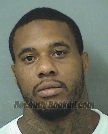 Booking photo from Palm Beach County, Florida