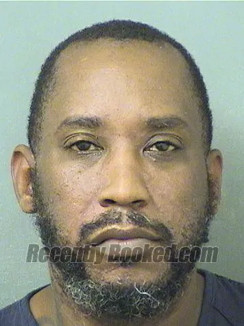 Booking photo from Palm Beach County, Florida